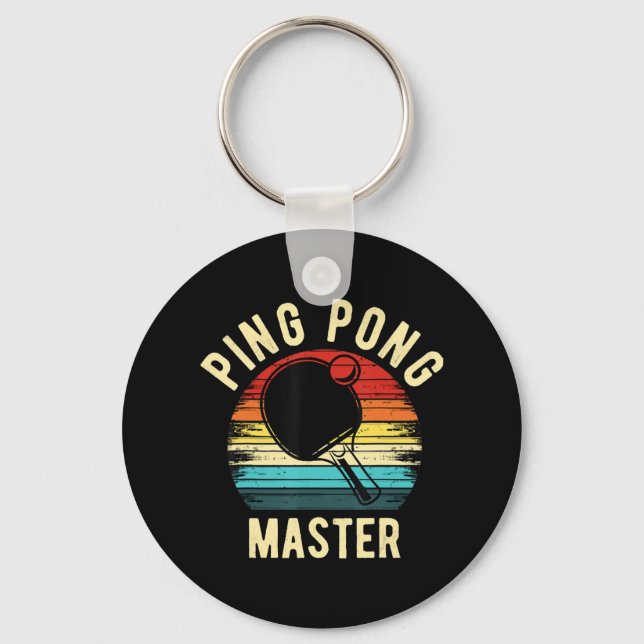 Llavero PingPong retro vintage (Anverso)
