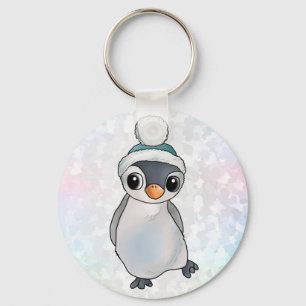 Llavero Pinguin mit Mütze