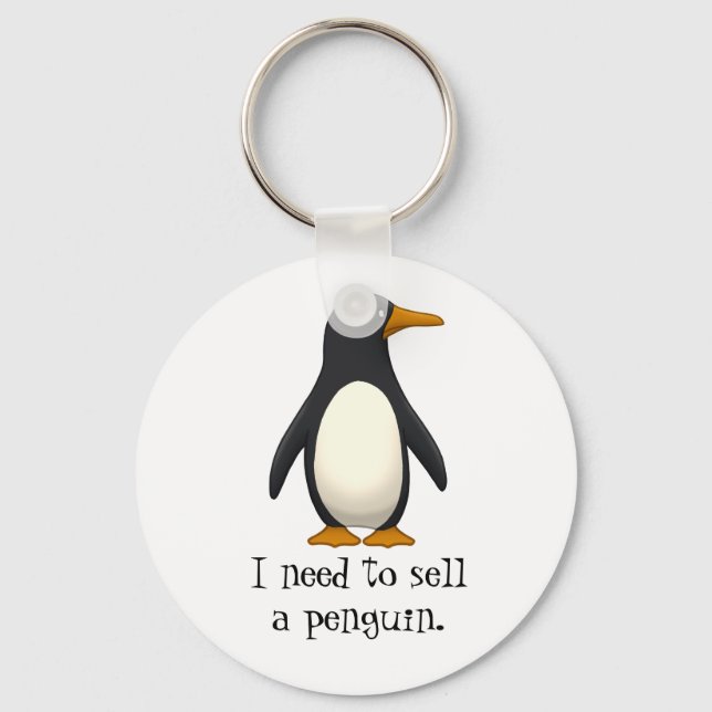 Llavero Pingüino (Anverso)