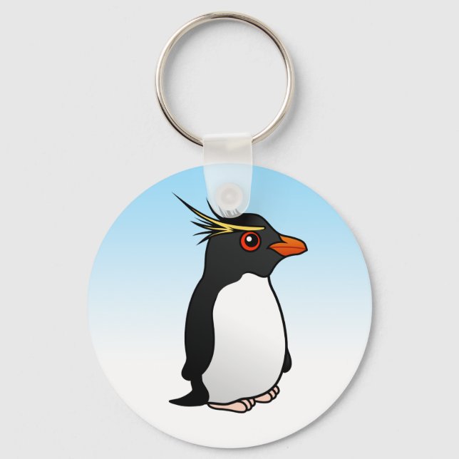 Llavero Pingüino Cute Rockhopper (Anverso)
