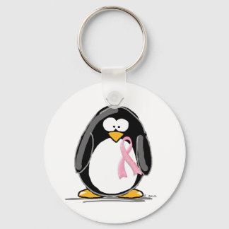Llavero Pingüino de Cáncer de Mama