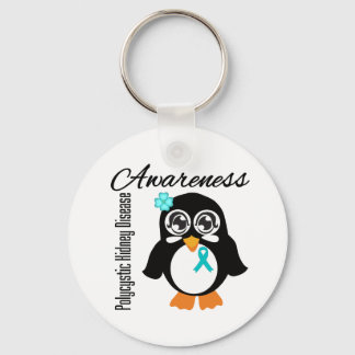 Llavero Pingüino de conciencia sobre la enfermedad renal p