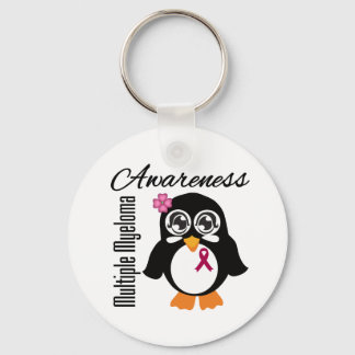 Llavero Pingüino de conciencia sobre mieloma múltiple