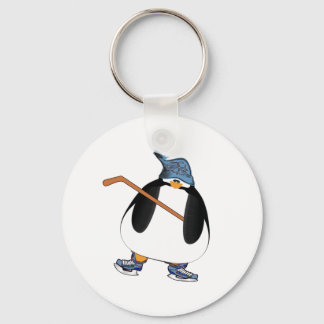 Llavero Pingüino de hockey