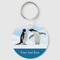 Pingüino de la Antártida en texto personalizado so
