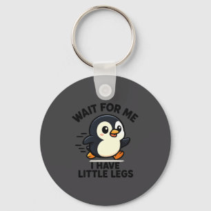 Llavero Pinguino de Piernas Pequeñas Divertido Meme