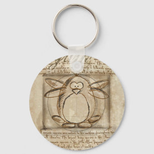 Llavero Pingüino de Vitruvian