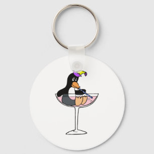 Llavero Pingüino del fiesta