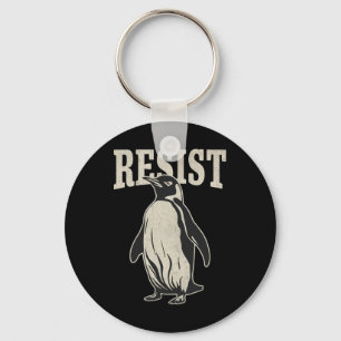 Llavero Pingüino gracioso resiste a los pingüinos de Guay