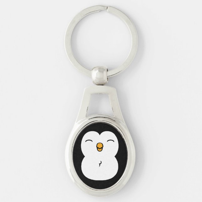 Llavero Pingüino lindo (Anverso)