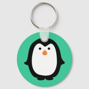 Llavero Pingüino lindo del dibujo animado