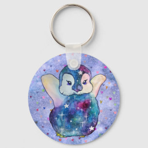 Llavero Pingüino llamado Button