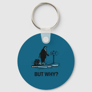 Llavero Pingüino pero por qué divertido seis siete 6-7 mem