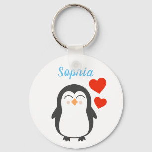 Llavero Pingüino personalizado