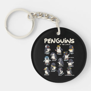 Llavero Pingüino Pingüinos Animales del Mundo Amor de Ping