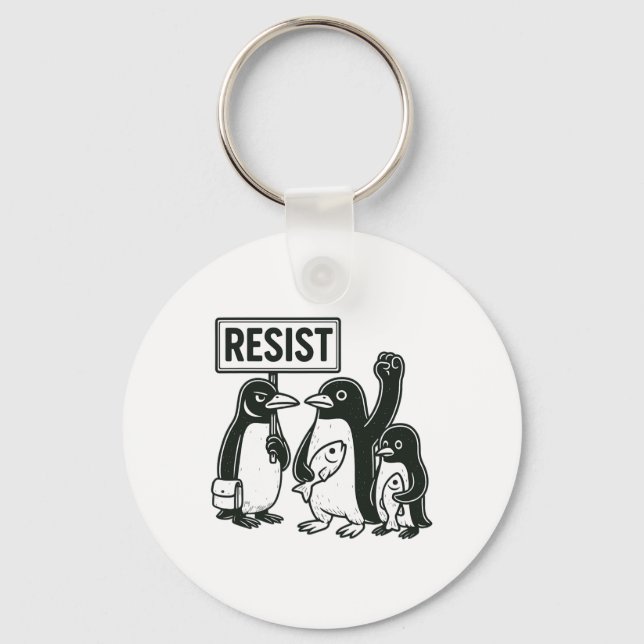 Llavero Pingüino resistente 4 (Anverso)
