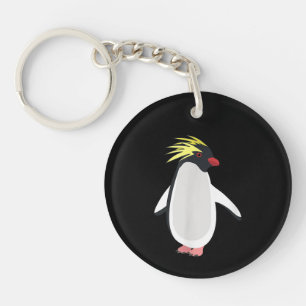 Llavero Pingüino Saltarrocas Adorable Animal Antártico Div