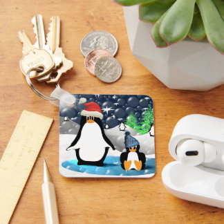 Llavero Pingüinos
