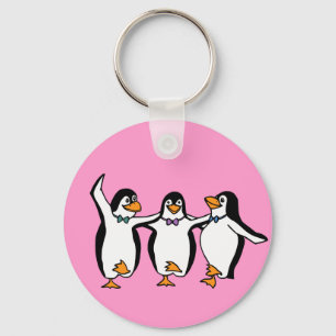 Llavero Pingüinos Bailarines