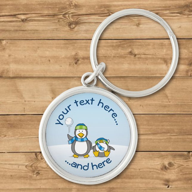 Llavero Pingüinos de Snowballing (Subido por el creador)