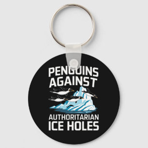 Llavero Pingüinos de Trump Contra Agujeros de Hielo Autori