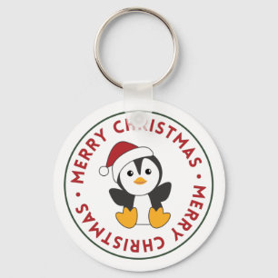 Llavero Pingüinos Navidades Nievan animales de invierno cl