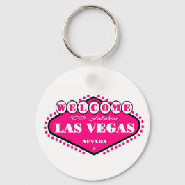 Llavero PINK CALIENTE Rótulo Keychain