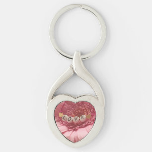 Llavero Pink Daisy Love