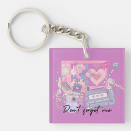 Llavero Pink Dreams – Don’t Forget Me Nostalgic Keychain