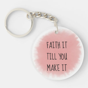 Llavero Pink Faith It