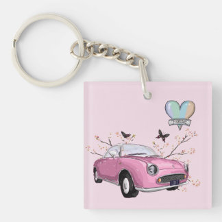 Llavero Pink Figaro key chain - sleutelhanger roze figaro