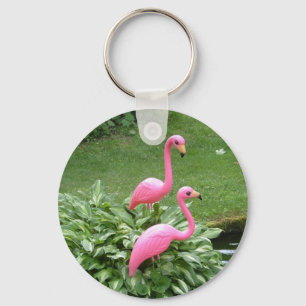 Llavero PINK FLAMINGOS keychain