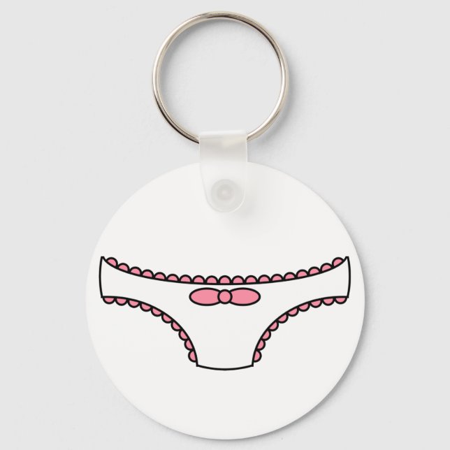 Llavero Pink Frilly Panties (Anverso)