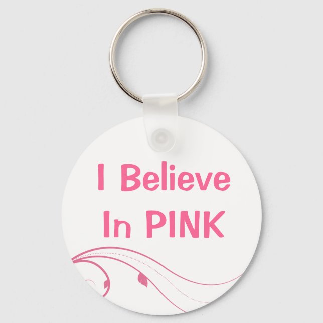 Llavero Pink Girly Keychain (Anverso)