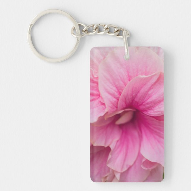 Llavero Pink Hibiscus (Frente)