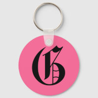 Pink Monogram G