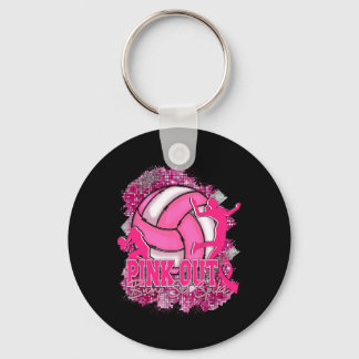 Llavero Pink Out Volleybyll Pink Ribbon