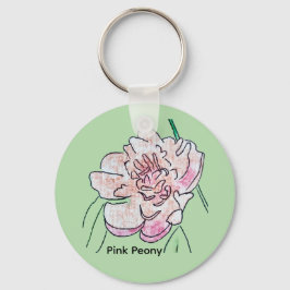 Llavero Pink Peony