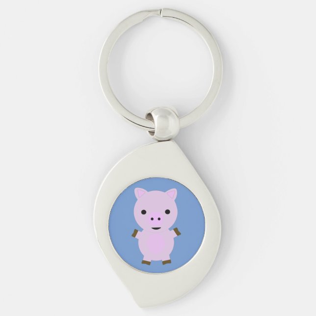 Llavero Pink Piggy (Anverso)