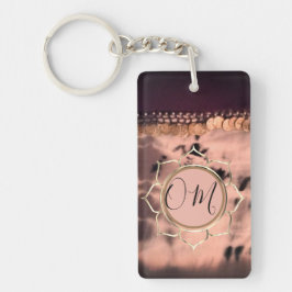 Llavero Pink Rubor Tie Dye OM Lotus