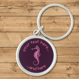 Llavero Pink Seahorse