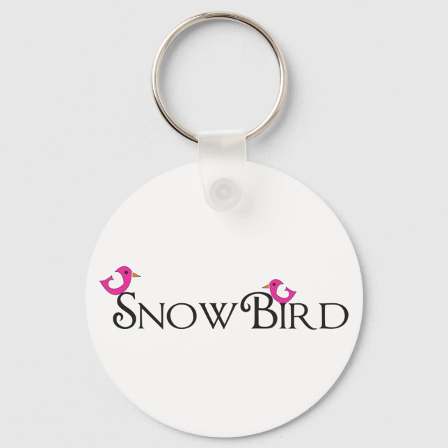 Llavero Pink Snowbird (Anverso)