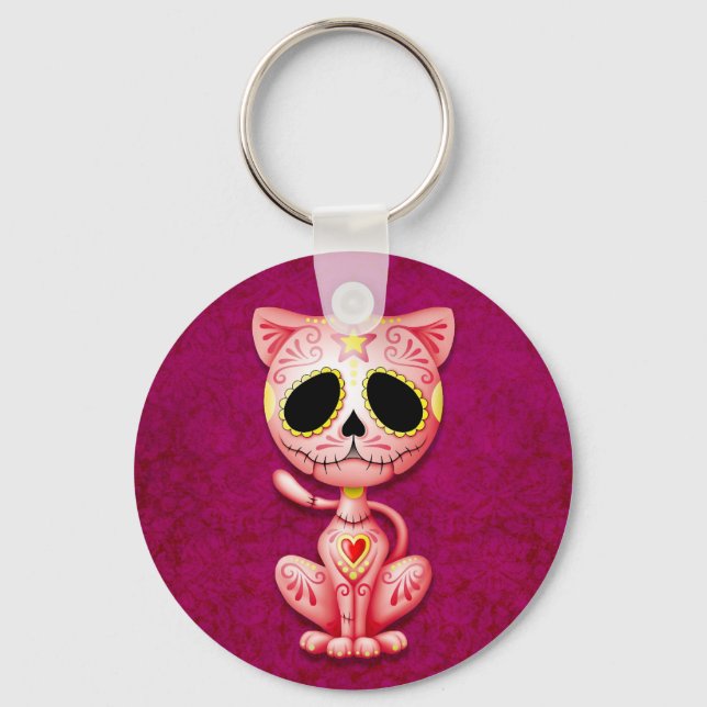 Llavero Pink Zombie Sugar Kitten (Anverso)