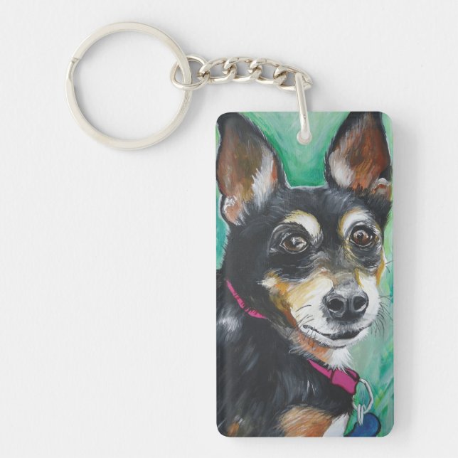Llavero Pinscher en miniatura (Frente)