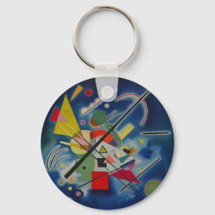 Llavero Pintura azul de Kandinsky