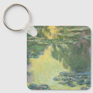Llavero Pintura clásica Claude Monet, Waterlilies (1907)