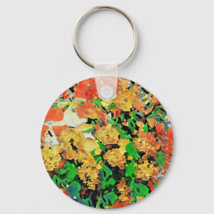 Llavero Pintura de aceite retro: Monet Van Gogh