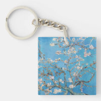 Pintura de arte de Almond Blossoms Blue Vincent va