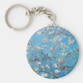 Llavero Pintura de arte de Almond Blossoms Blue Vincent va