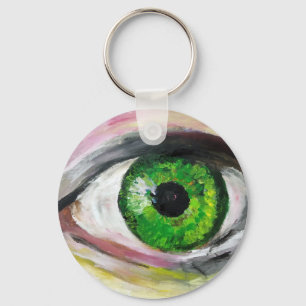 Llavero Pintura de arte visual